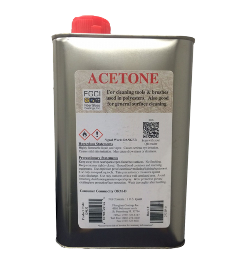Acetone, Quart
