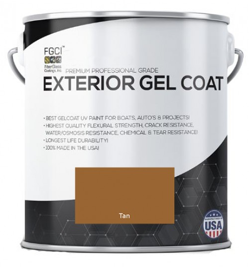 Tan Professional Grade Exterior Gel Coat