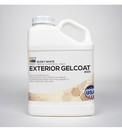 Dusky White Professional Grade Exterior Gel Coat