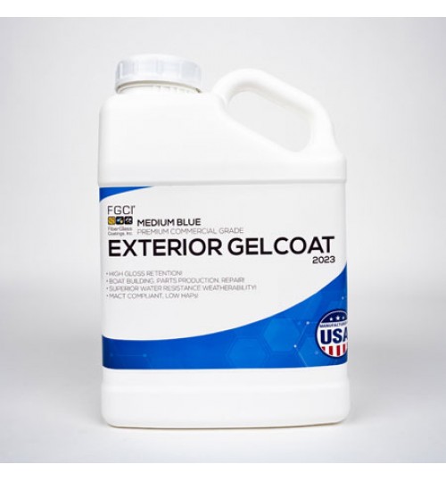 Medium Blue Professional Grade Exterior Gel Coat
