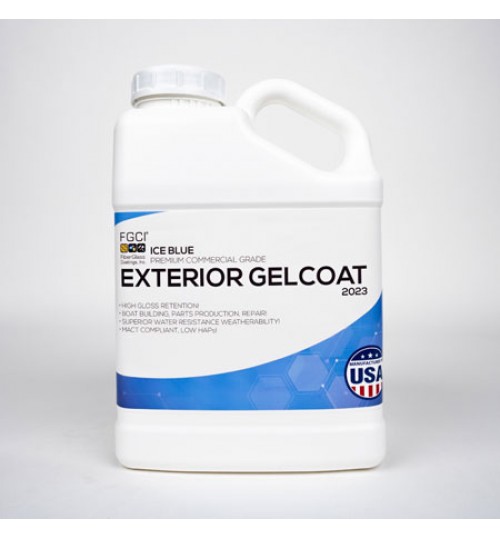 Ice Blue Professional Grade Exterior Gel Coat