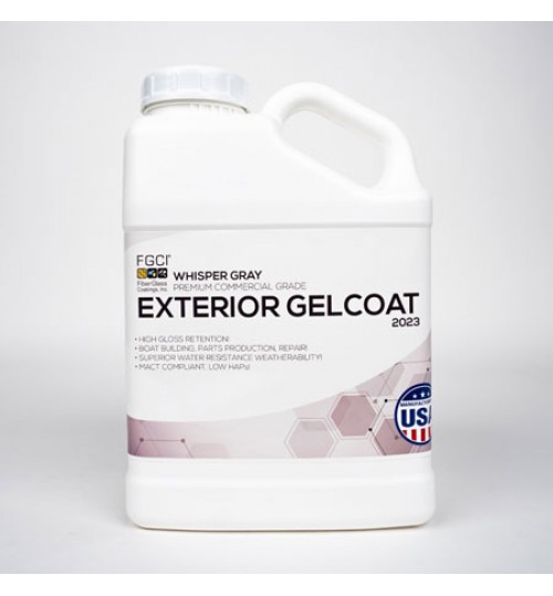 Whisper Gray Professional Grade Exterior Gel Coat