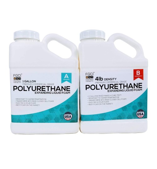 Liquid Urethane Foam Kit, 4 LB Density