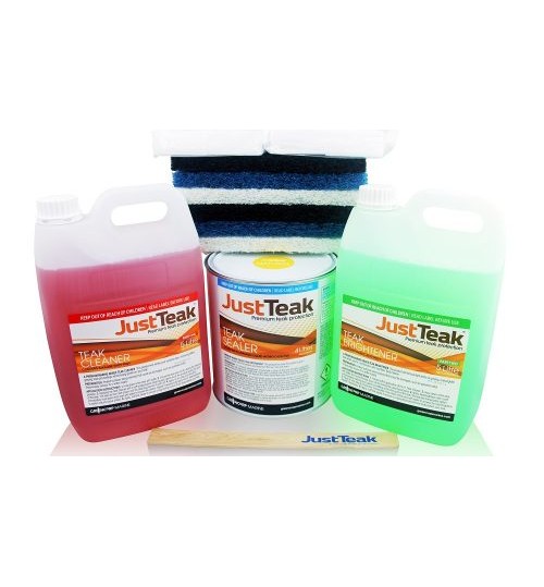 JustTeak™ Teak Sealer  Large Restoration Kit