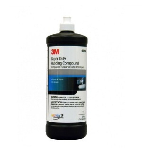 3M Super Duty Rubbing Compound, 05954, 1 Quart