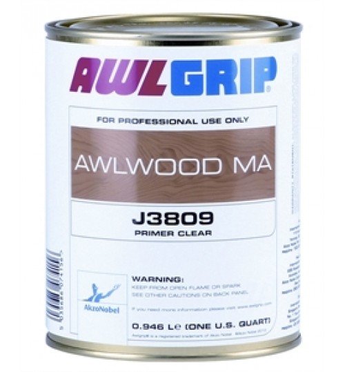 Awlwood MA Clear Primer J-3809, Quart