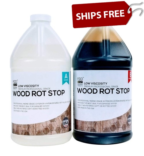 Rot Stop Epoxy, 1 Gallon Kit