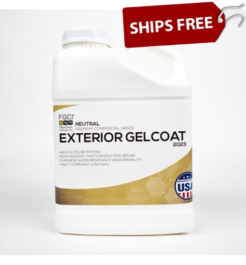 Neutral (Tintable) Professional Grade Exterior Gel Coat