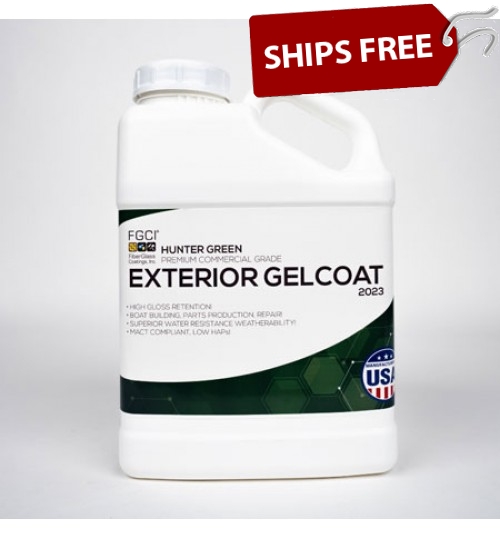 Hunter Green Professional Grade Exterior Gel Coat