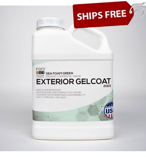 Sea Foam Green Professional Grade Exterior Gel Coat