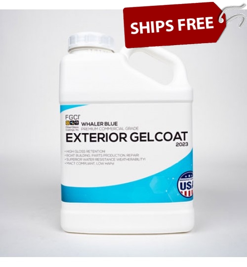 Whaler Blue Professional Grade Exterior Gel Coat
