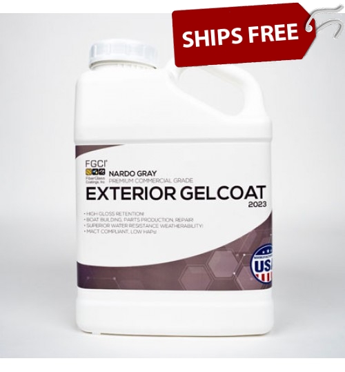 Nardo Gray Professional Grade Exterior Gel Coat
