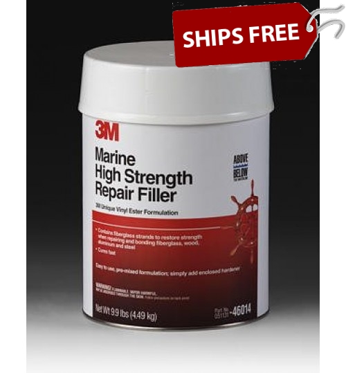 3M Marine High Strength Repair Filler, 46014, 1 Gallon