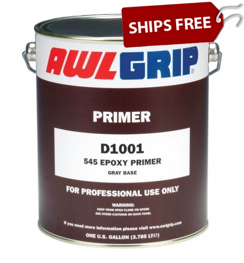 Awlgrip 545 Epoxy Primer Gray Base D1001 Quart