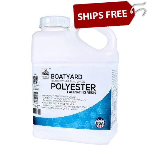 Boatyard Polyester Resin, Gallon