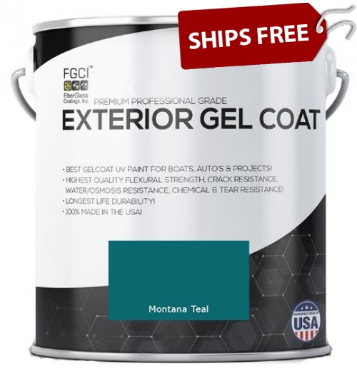 Montana Teal Professional Grade Exterior Gel Coat