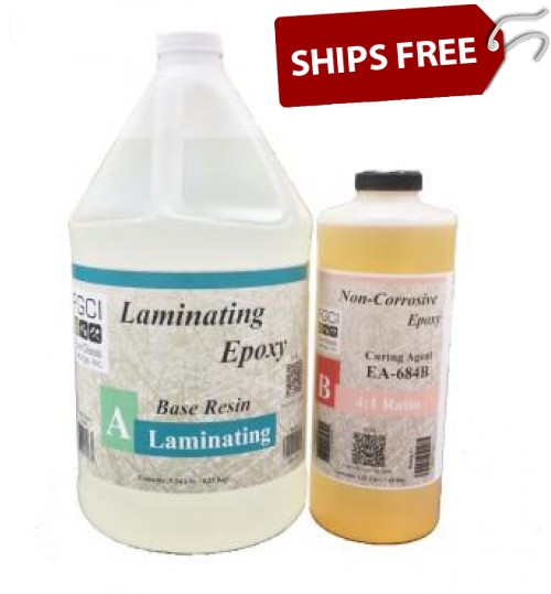 Laminating Epoxy Resin 4:1 Kit