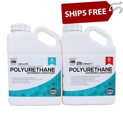 Liquid Urethane Foam Kit, 2 LB Density