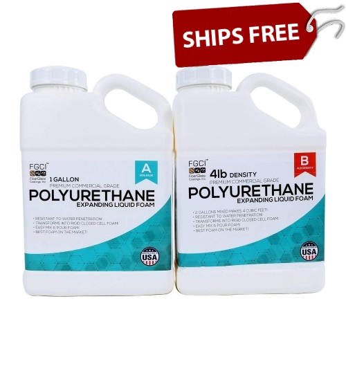 Liquid Urethane Foam Kit, 4 LB Density