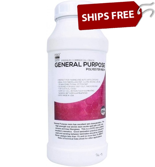 General Purpose Polyester Resin, Quart