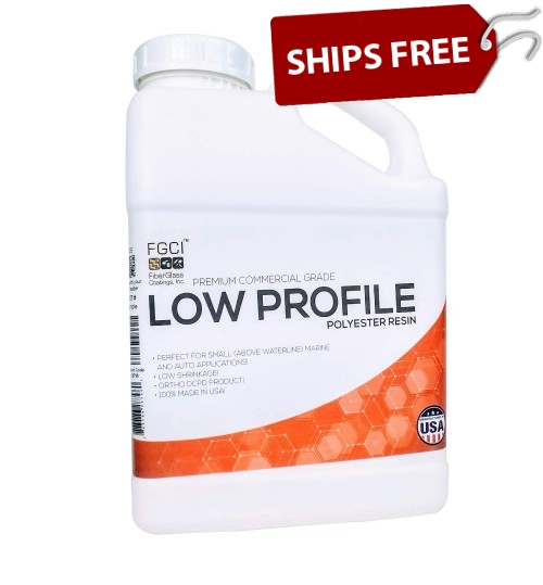 Low Profile Resin, 1 Gallon Kit